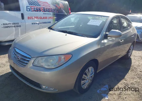 2010 Hyundai Elantra Gls из США, поврежденный, VIN KMHDU4AD7AU910846